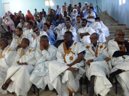 جانب من حضور مديري مؤسسات التعليم الثانوي في الولاية للتلأبين / الأخبار 