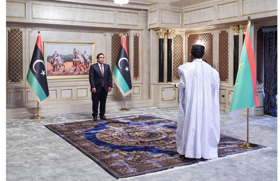 سفير موريتانيا في ليبيا يسلم أوراق اعتماده لرئيس المجلس الرئاسي
