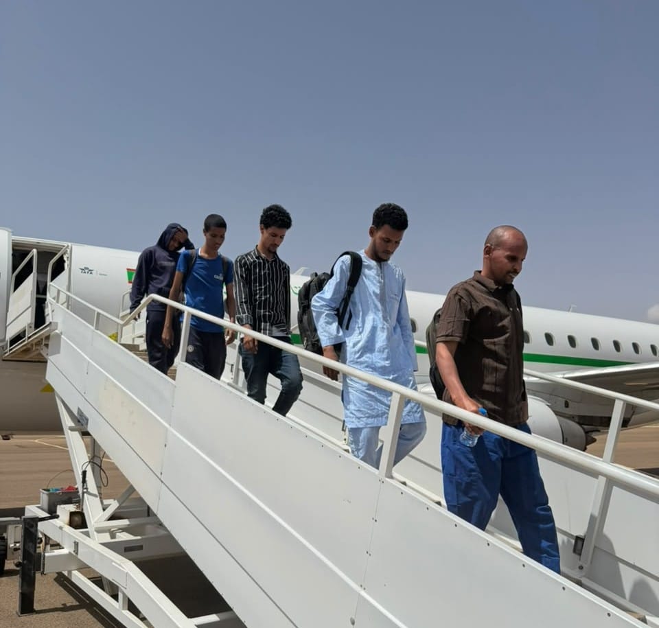 النعمه: وصول الموريتانيين المفرج عنهم بمالي في رحلة خاصة