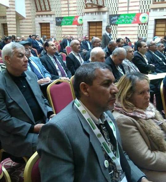 رئيس حزب الوطن محمد الكوري ولد العربي في قاعة المؤتمر