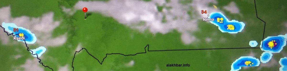 توقعات السحب مساء الإثنين، الإشارة عند مدينة كيفة عاصمة ولاية العصابة