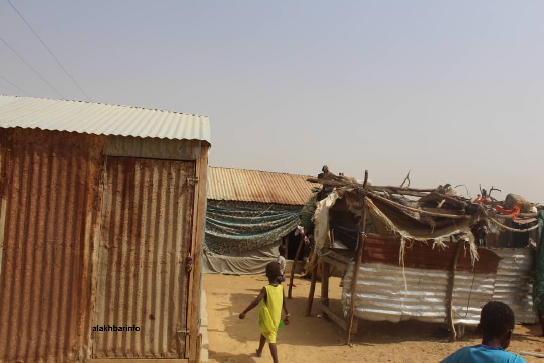 منزل الأسرة في أحد أحياء مدينة روصو جنوبي البلاد