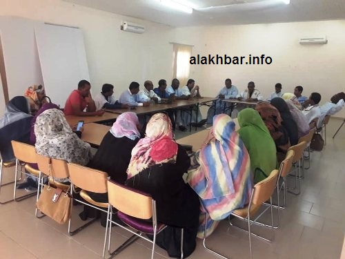 جانب من انتخاب مكتب لرابطة الصحفيين الموريتانيين في نواذيبو/ الأخبار