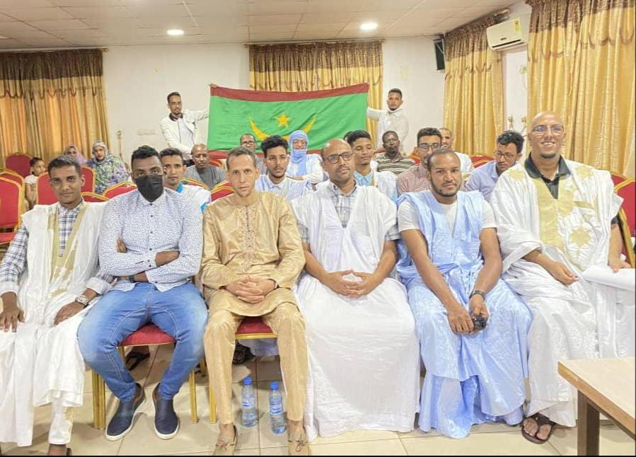 جانب من حضور الجمعية العمومية مساء الأحد في كوناكري