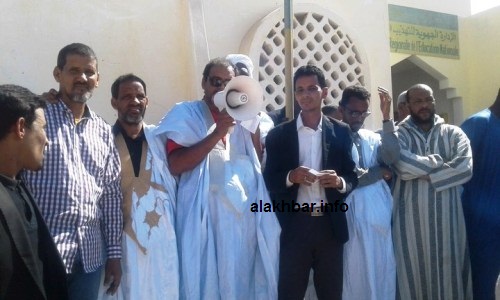 انتقد قادة الإحتجاج من النقابيين وضعية الأستاذ وط