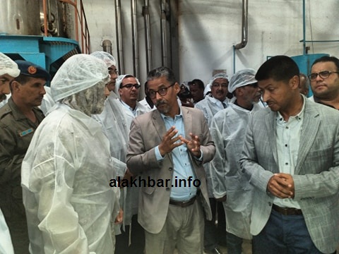 تلقت الوزيرة شروحا كاملة عن طبيعة العمل في المصانع / الأخبار