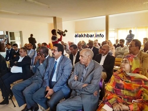 جانب من المشاركين في الملتقي المنعقد بمدينة نواذيبو/الأخبار