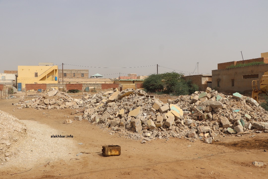 المكان الذي كان مقررا أن يقام فيه الملعب الصغير (الأخبار)