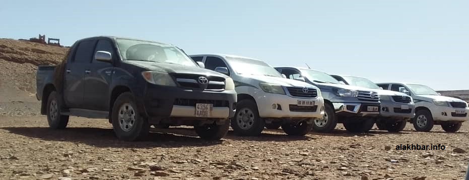 سيارات صادرها الجيش من المنقبين شمال البلاد