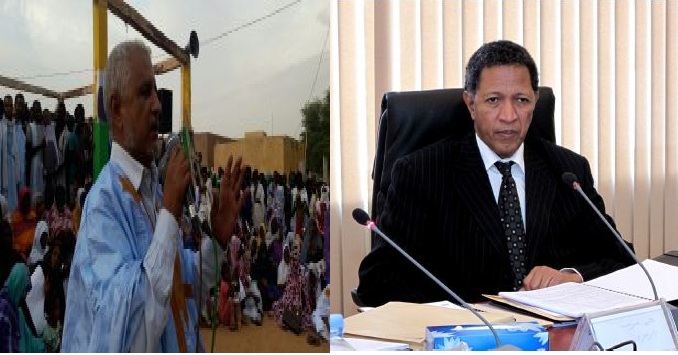 رئيس مجلس الإدارة السابق محمد شريف، ورئيس مجلس الإدارة الحالي كابه ولد اعليوه  