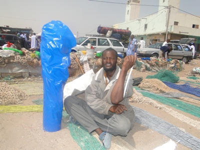 بلال يطالب الرئيس الموريتاني بحماية باعة الحبال من الرسوم المجحفة  (تصوير الأخبار)