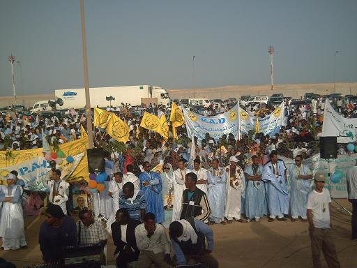 جانب من حضور المهرجان في نواذيبو يوم أمس (تصوير الأخبار)