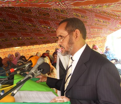 المدير العام للمعهد العالي للدراسات والبحوث الإسلامية سيدي محمد ولد ميابه(الأخبار) 