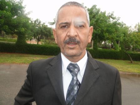 داد ولد محمد وداد الناطق الرسمي باسم المتظاهرين (الأخبار)