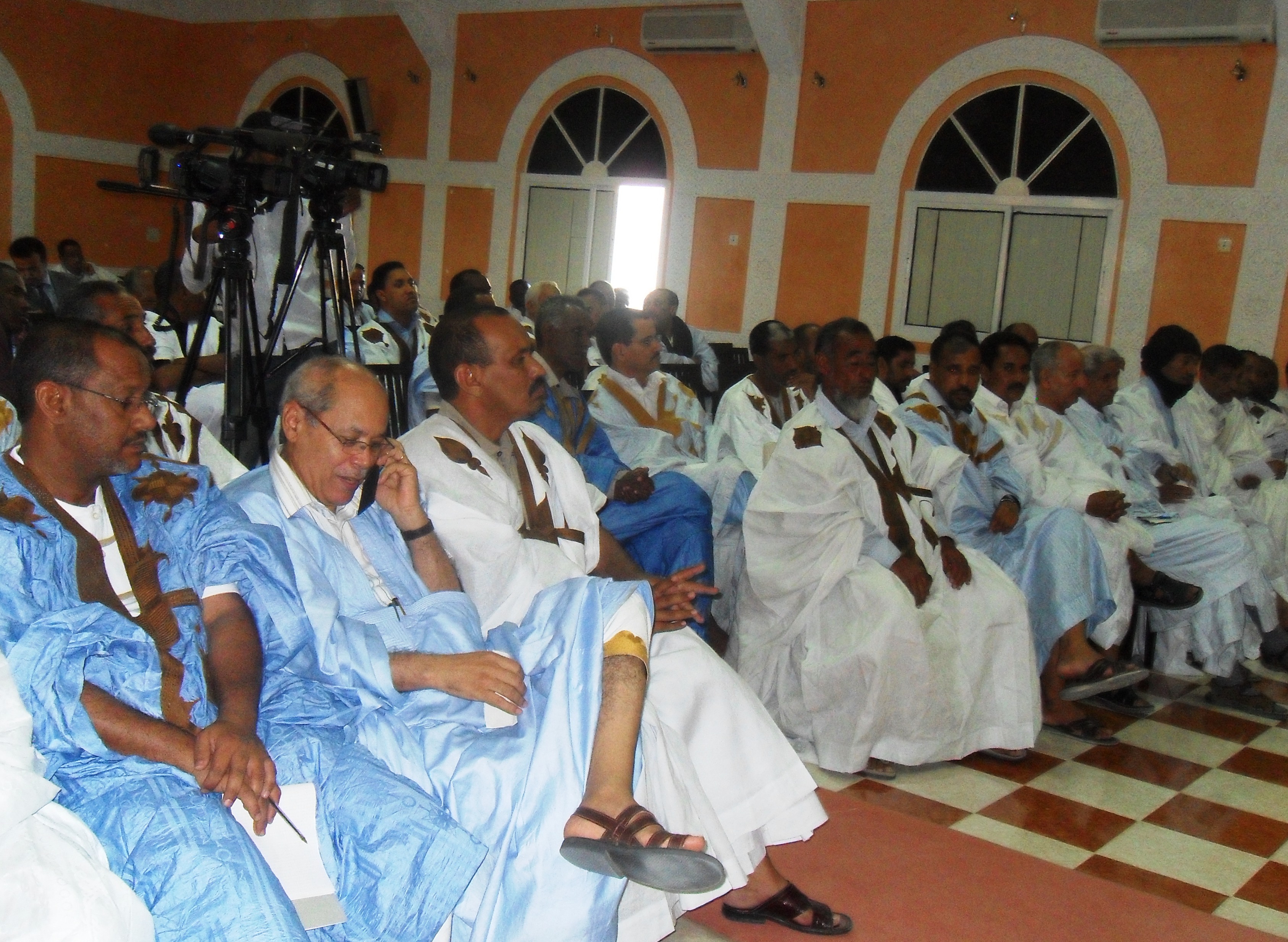 جانب من الحضور (الأخبار)