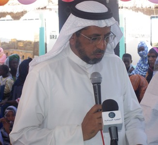 نبيل عبد الرحمن التركي والذي يشغل منصب مدير قطاع موريتانيا بجمعية العون المباشر