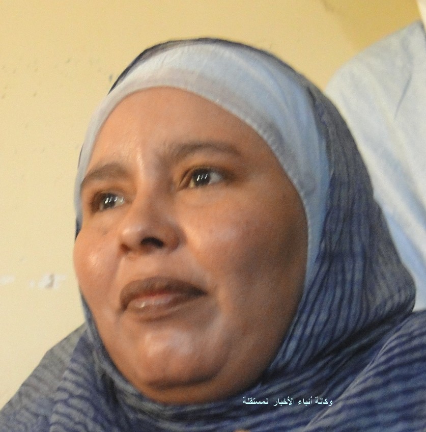 الناشطة الحقوقية مريم بنت النيني ( تصوير الأخبار)