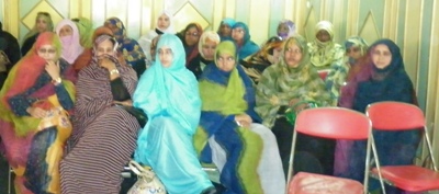 جانب من الحضور النسوى لحفل الإفتتاح (الأخبار( 