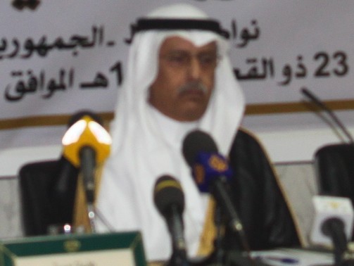 وزير الزراعة السعودي  فهد بن عبد الرحمن بالغنيم 