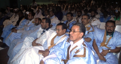 أنصار وقادة حزب تواصل كانوا متفاعلين مع التغيير الذي حدث بتونس ومرتاحين لوفد حزب الله (تصوير الأخبار)