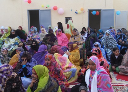 جانب من حضور الحفل مساء اليوم في مقر الفرع الجديد خلف قصر المؤتمرات (الأخبار)