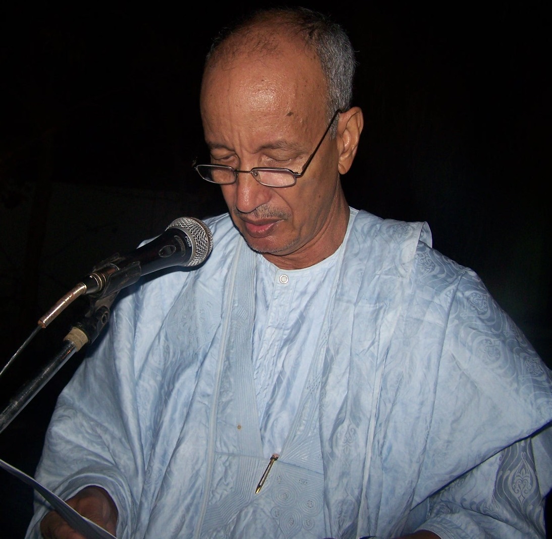 محمد محمود ولد ودادي يتحدث أثناء اختتام حملة الشيوخ علي مستوى الجبهة والتكتل (تصوير الأخبار)
