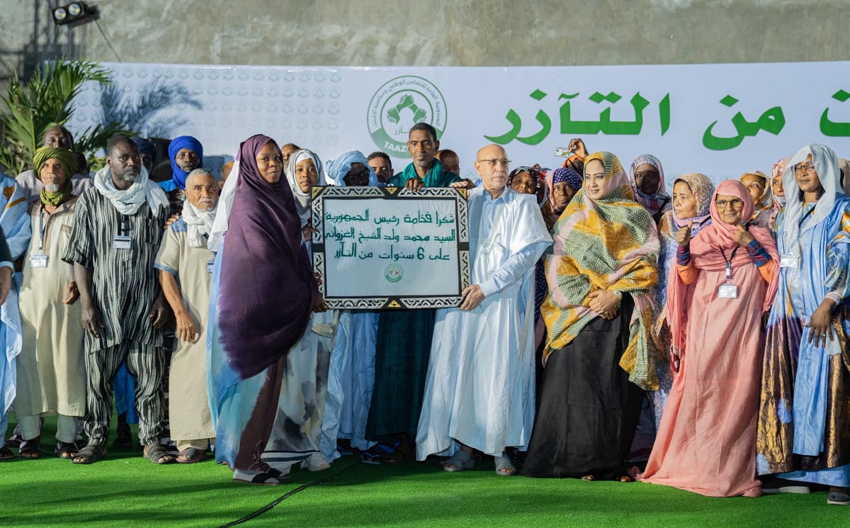 موريتانيا – الغزواني يحضر حفل إفطار لممثلي جماعة “التكاثر”.