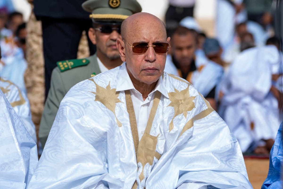 غزواني يؤدي صلاة عيد الأضحى في مسجد ابن عباس