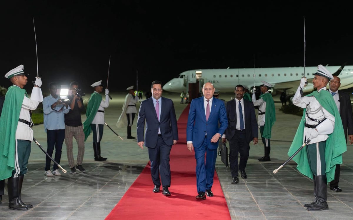 موريتانيا – الغزواني يصل نواكشوط بعد توقف فني بالكونغو
