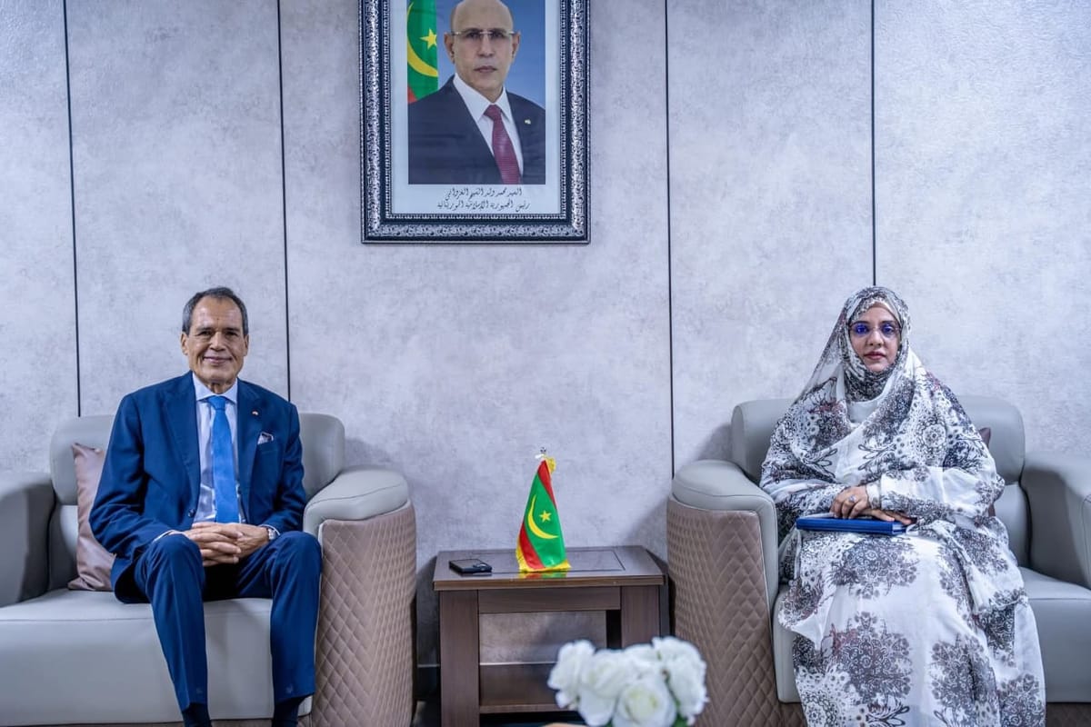 وزيرة التربية تبحث مع السفير المغربي سبل تعزيز التعاون
