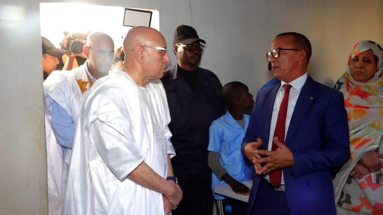 غزواني يزور مركز التكوين للأطفال ذوي الإعاقة بكيهيدي