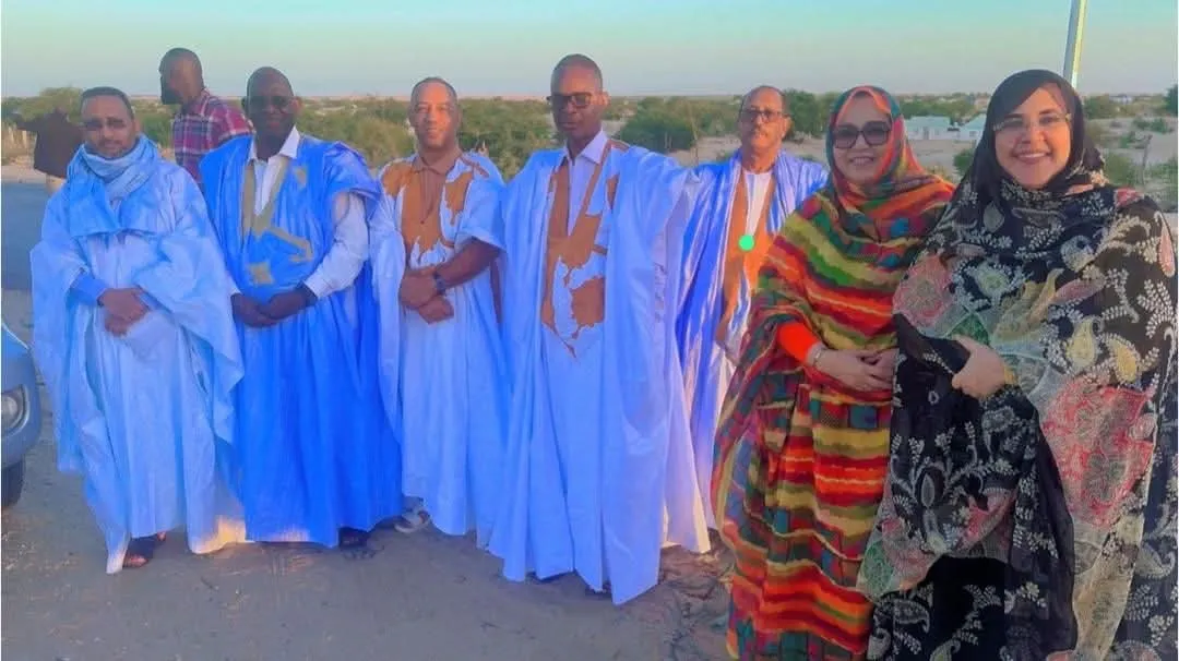 وفد الحزب الحاكم بقيادة رئيسه يتوجه إلى كوركل تحضيرا لزيارة غزواني