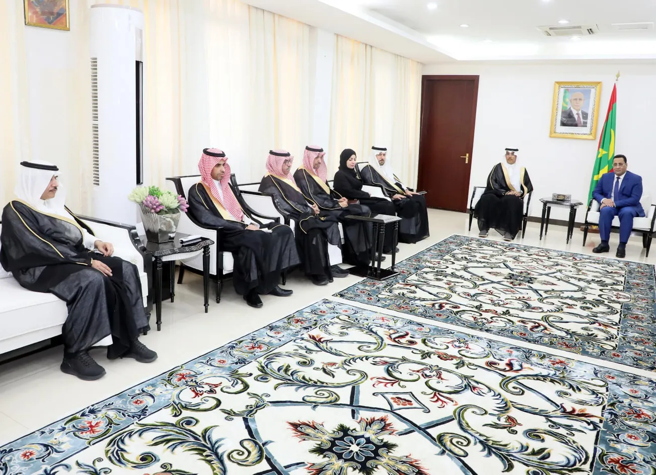 الوزير الأول يستقبل وفدا سعوديا يزور نواكشوط