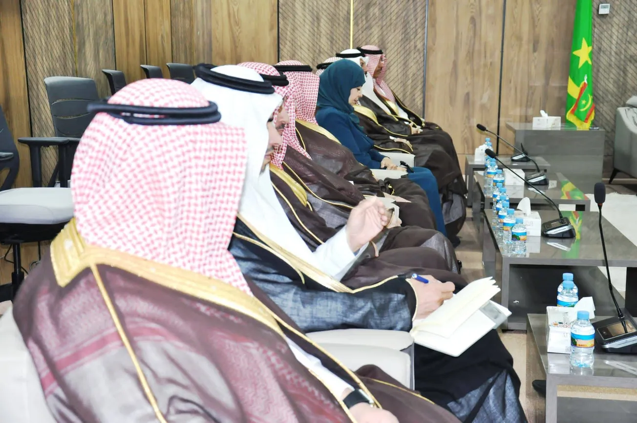 وفد من مجلس الشورى السعودي يزور مؤسسات بنواكشوط