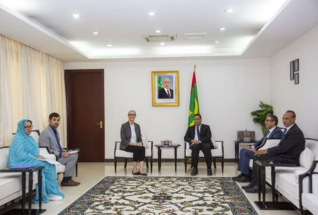 الوزير الأول يتباحث مع القائمة بالأعمال في سفارة أمريكا