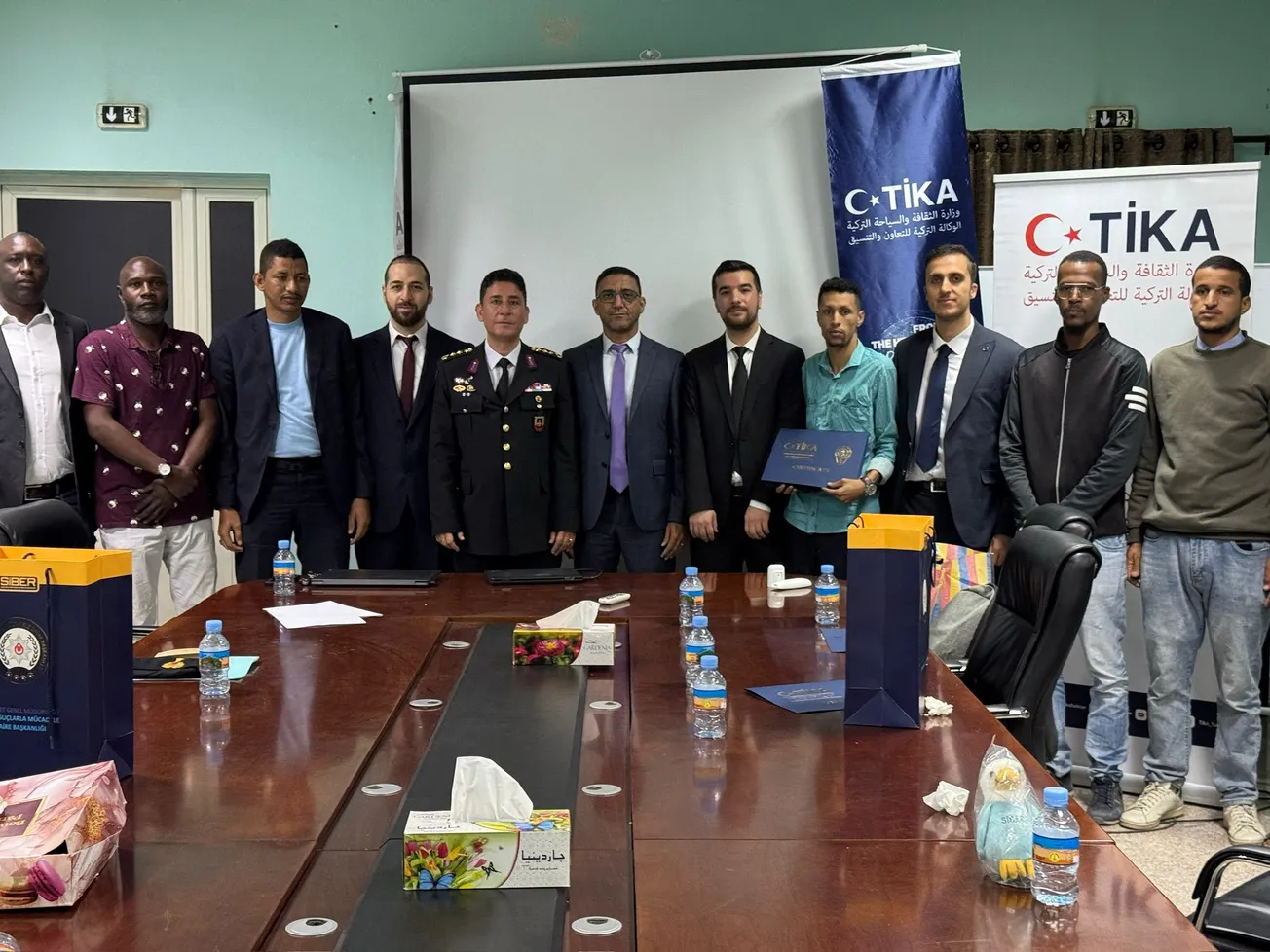 تدريب 9 من أفراد الشرطة الموريتانية في بحوث الاستخبارات بتركيا