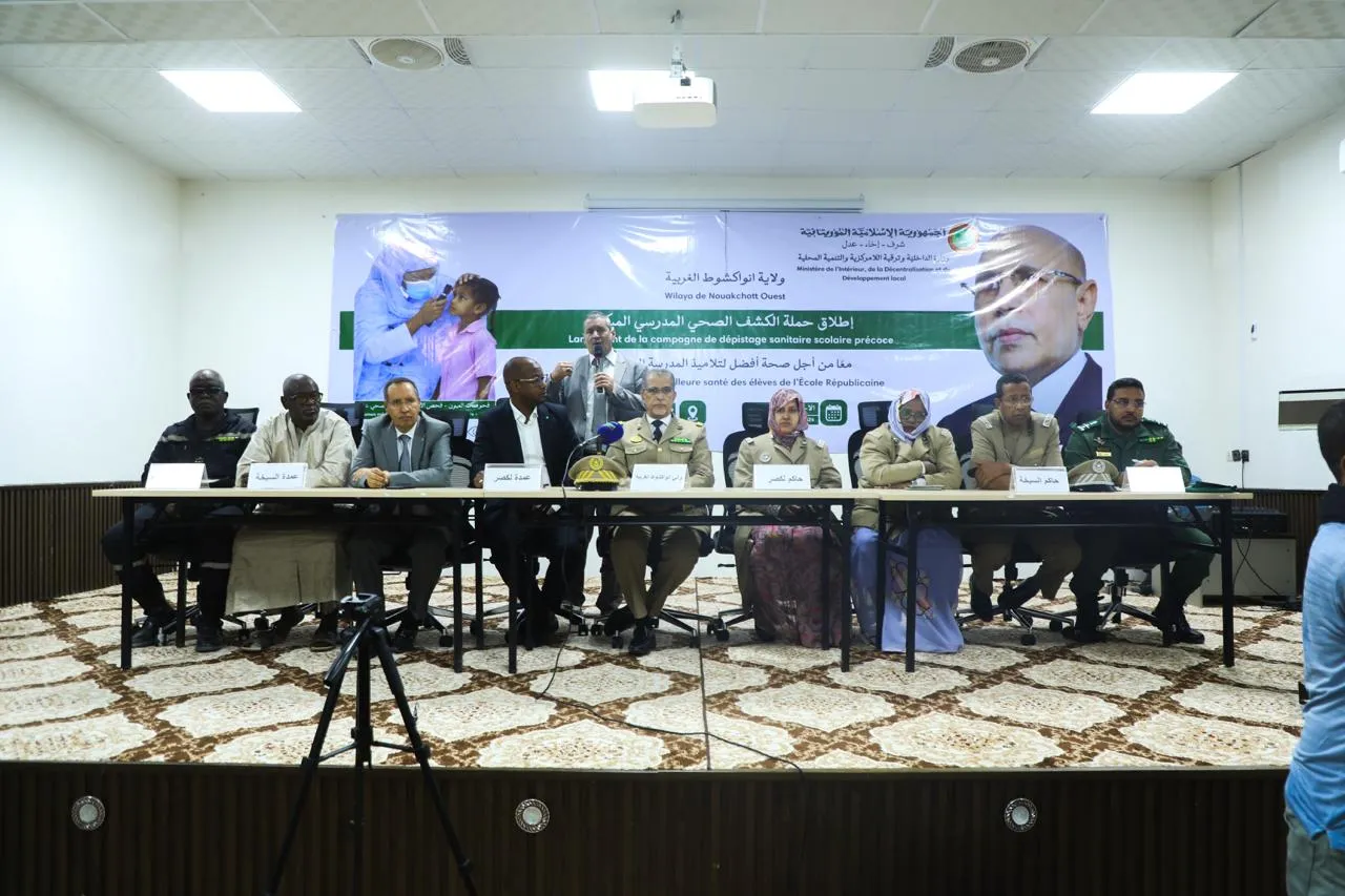 إطلاق حملة للكشف الصحي المبكر لدى التلاميذ بنواكشوط الغربية
