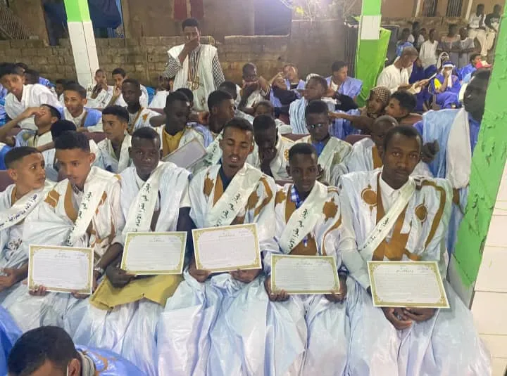 محظرة الإمام مالك بسيلبابي تحتفي بتخريج 18 طالبا مجازا