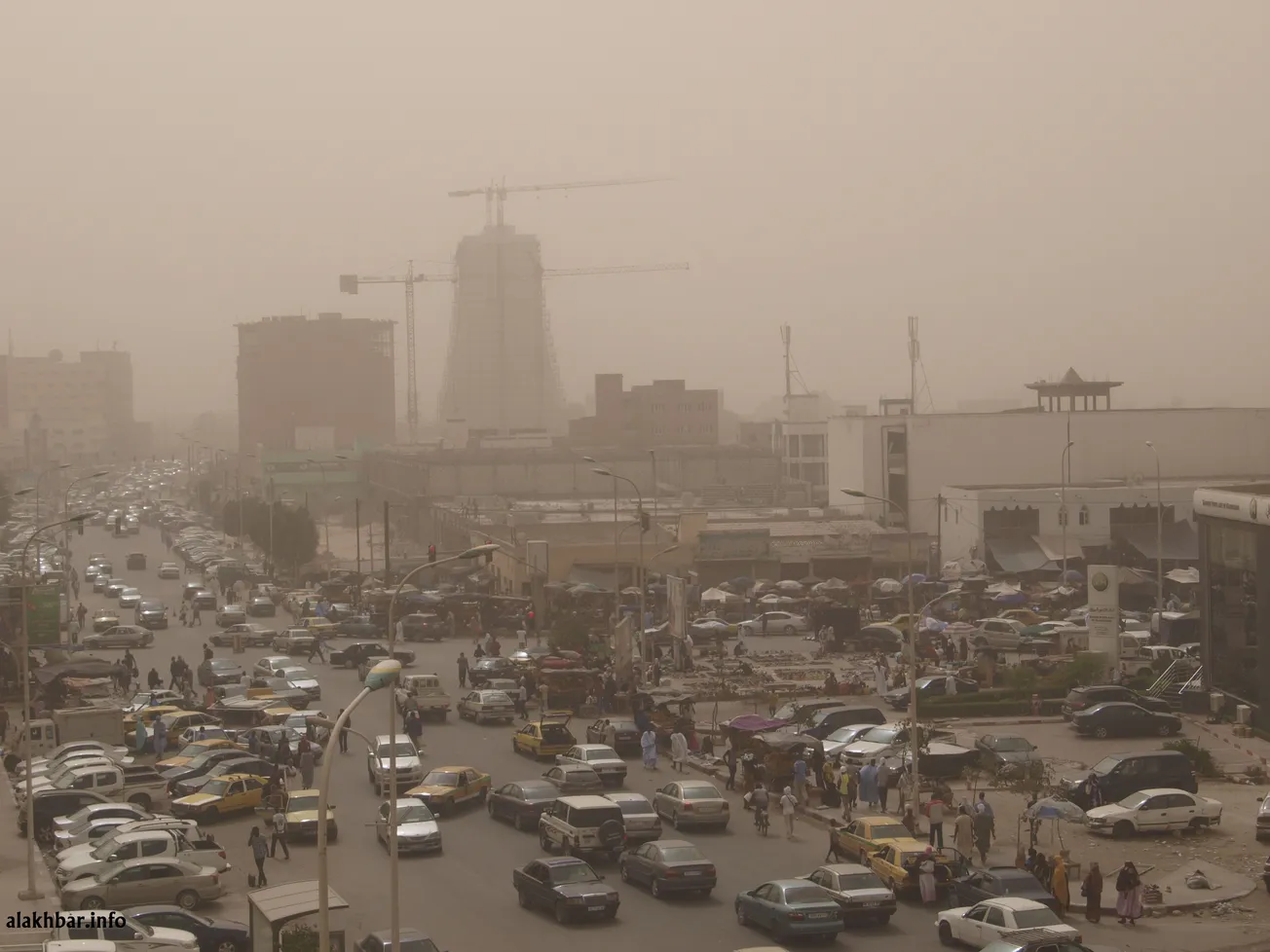 موجة من الغبار تجتاح نواكشوط
