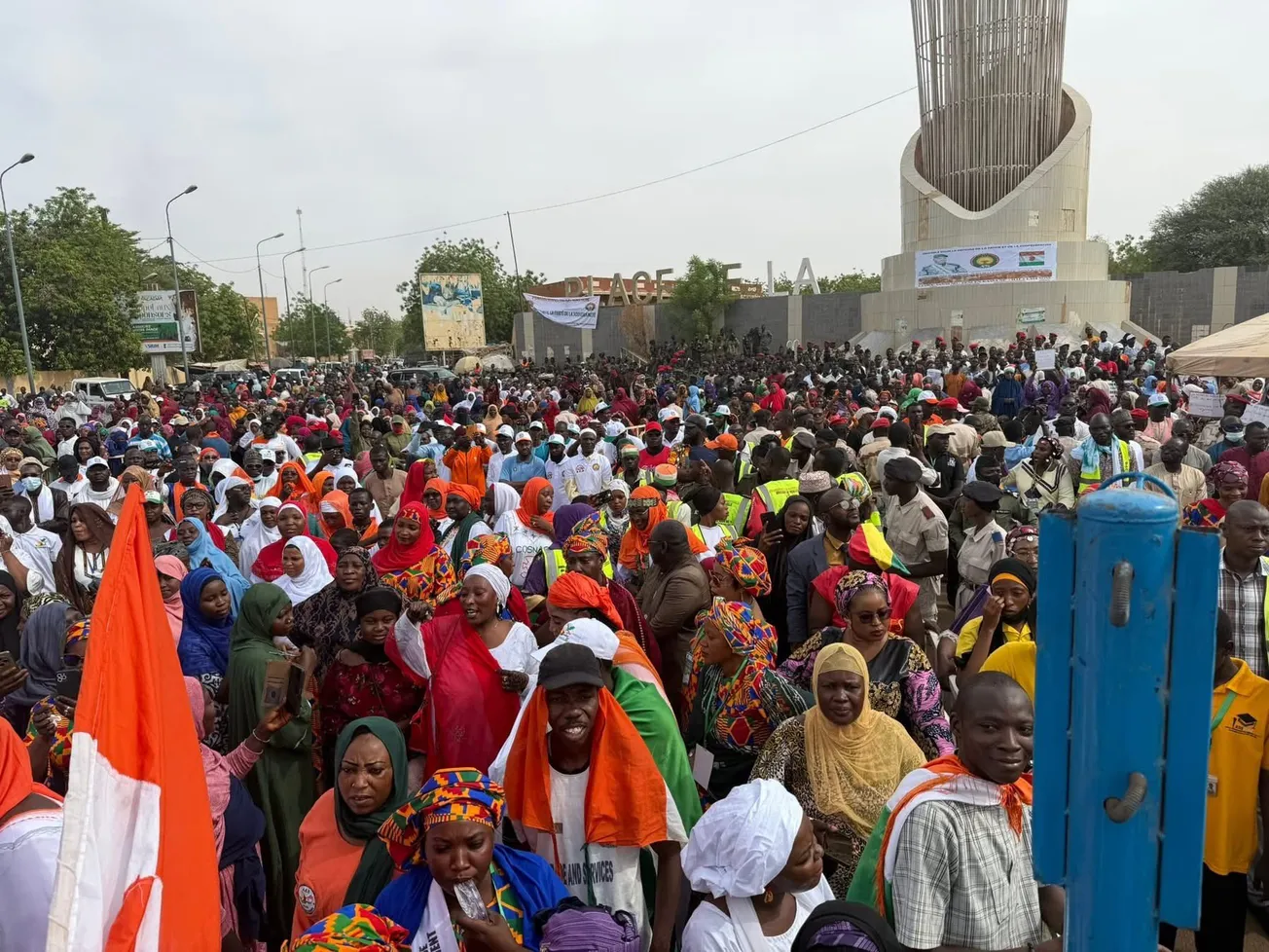 مظاهرات في دول تحالف الساحل احتجاجا على قرار البرلمان الأوروبي