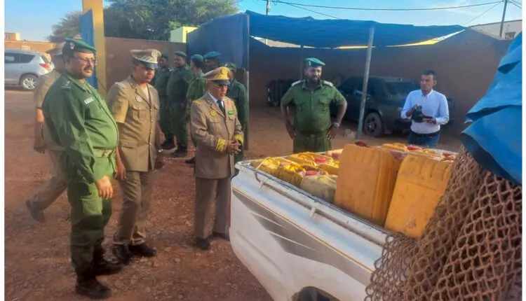 مصادرة كمية من الوقود كانت معدة للتهريب بالعصابة