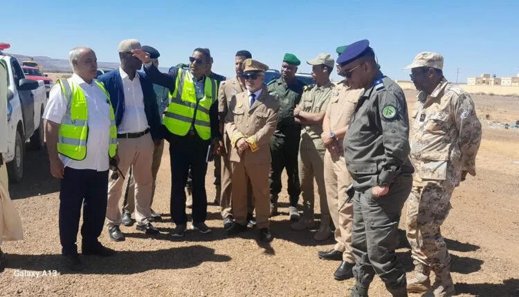 بعثة رسمية تتفقد مطار أطار تمهيدا لتوسيعه