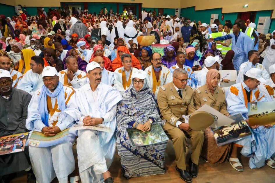 وزراء يتصدرون مسيرة بنواكشوط "دعما للتنوع الثقافي"