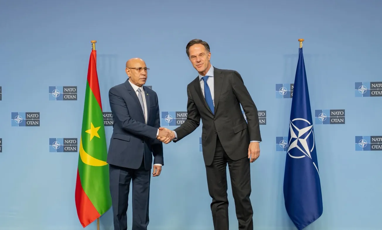 غزواني يبدأ مباحثاته في بروكسل بلقاء مع الأمين العام لـ"الناتو"