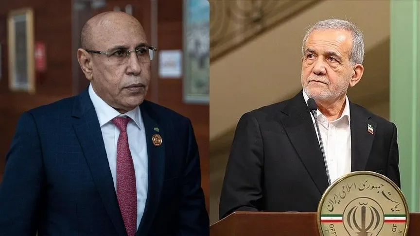 غزواني يهنئ الرئيس الإيراني بمناسبة عيد الفطر