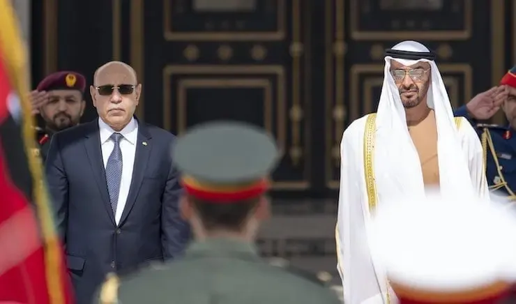 غزواني يهاتف بن زايد مجددا ويؤكد دعمه للإمارات في مواجهة التحديات