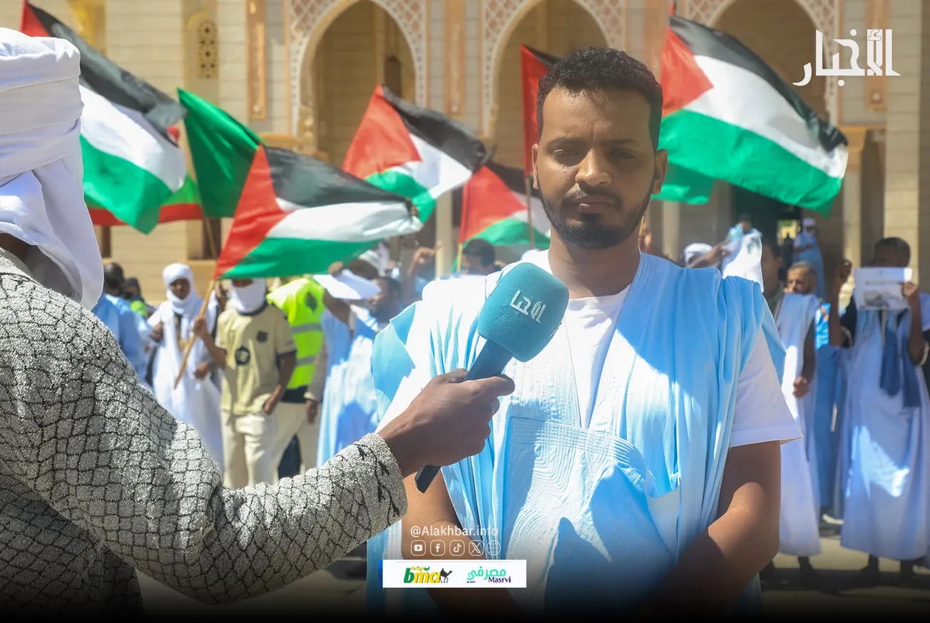 احتجاجات في نواكشوط رفضا لاستمرار إغلاق المسجد الاقصى