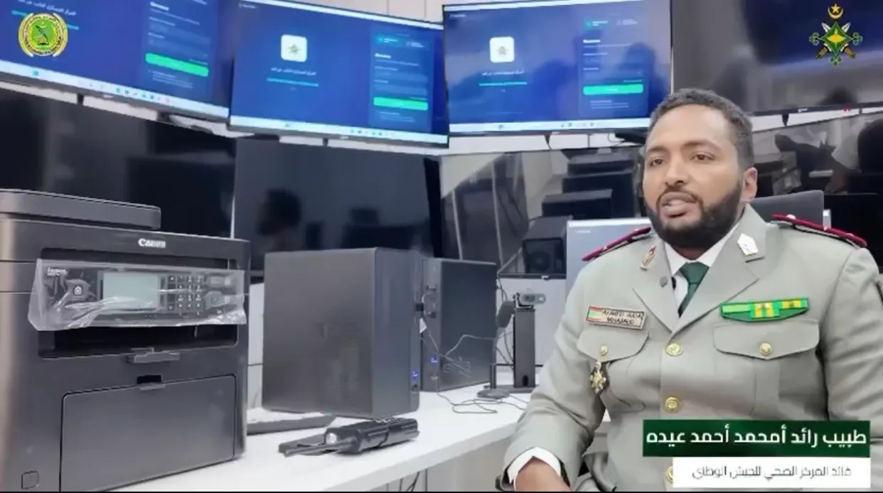 ولد أحمد عيده: نقدم "عن بعد" استشارات متخصصة للوحدات العسكرية