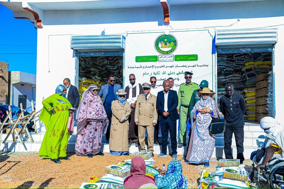 توزيع 650 سلة غذائية لصالح أسر لكصر المتعففة