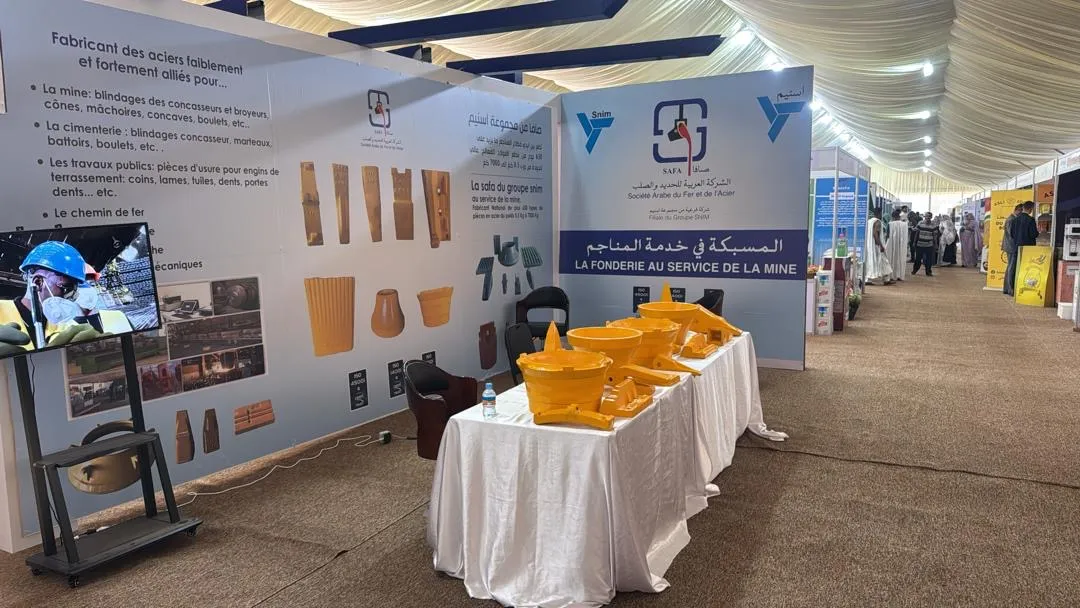 "سنيم" تستعرض قدرات شركاتها التابعة في معرض "أكسبو موريتانيا"